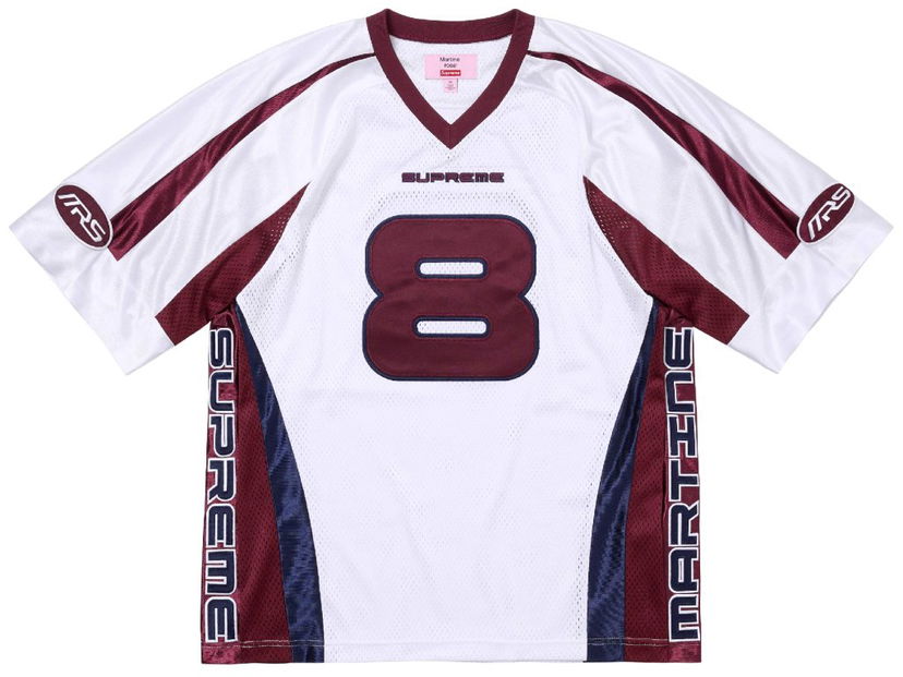 Dres Supreme Martine Rose Football Jersey White Biela | FW24KN86 WHITE