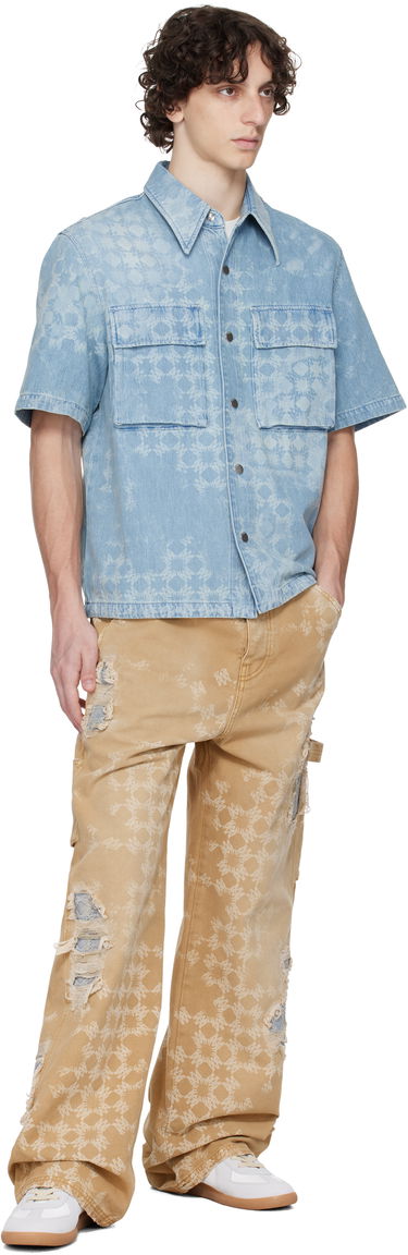 Cargo nohavice AMIRI Amiri Repair Carpenter Jeans Béžová | AMDNGH1095, 3