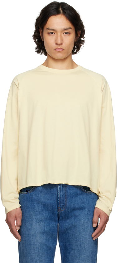 Tričko The Row The Row Jameson Long Sleeve T-Shirt Žltá | 875-K636, 0