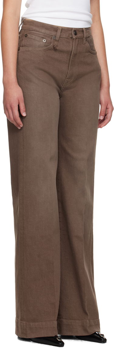 Džínsy R13 R13 Flared Jeans Hnedá | R13WD188-D331A, 1