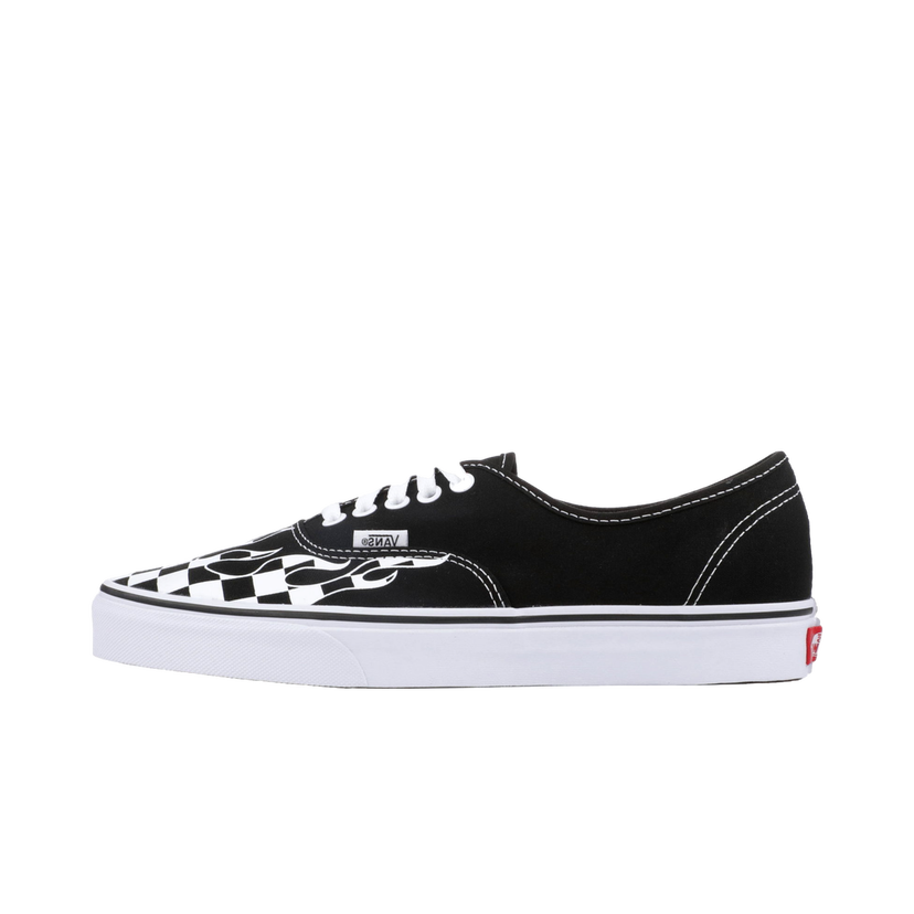 Tenisky a topánky Vans Authentic Checker Flame Čierna | VN0A38EMRX8