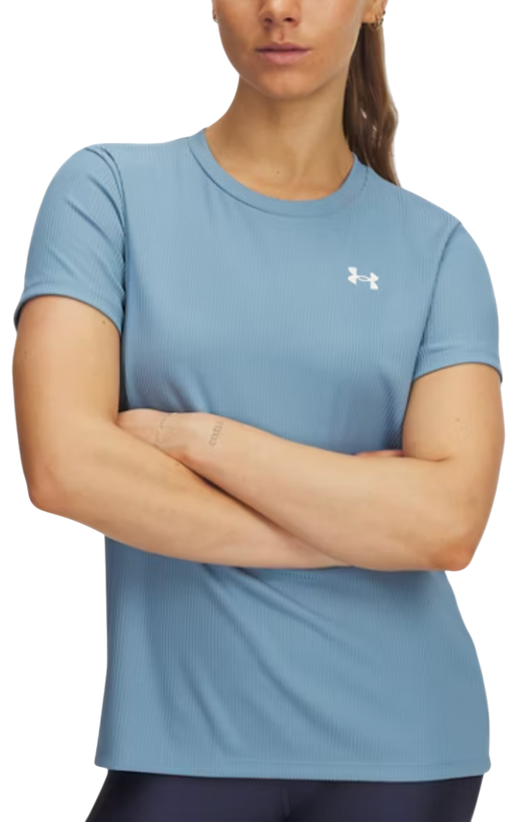 Tričko Under Armour Under Armour Tech Rib SSC T-Shirt Modrá | 1389852-418
