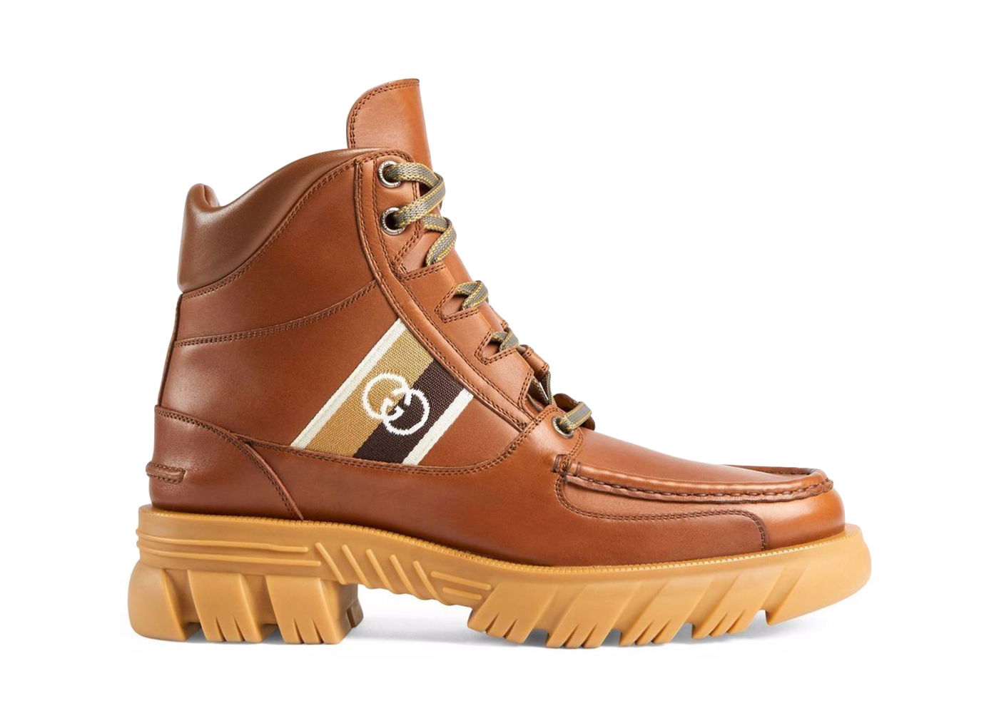 Tenisky a topánky Gucci Ankle Boot with Interlocking G 'Brown' Hnedá | 663368 DTNE0 2560, 0