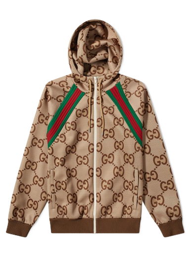 Bunda Gucci GG Light All Over Hooded Jacket Hnedá | 713974-XJETI-2270