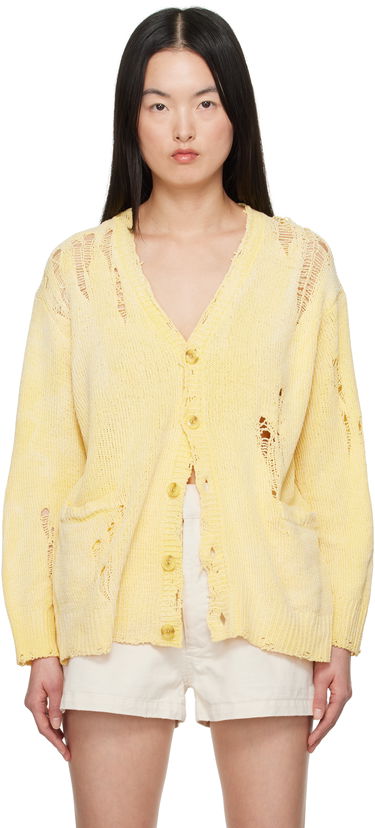 Sveter R13 R13 Boyfriend Cardigan Žltá | R13WY237-Y200B, 0