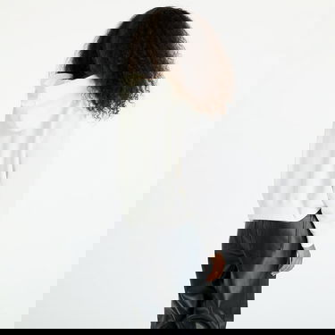 Mikina Lee Sweatshirt Essential Hoodie Biela | 112341539, 2