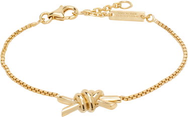 Náramok Bottega Veneta Knot Gold Bracelet Metalická | 815934 VAHU0, 0
