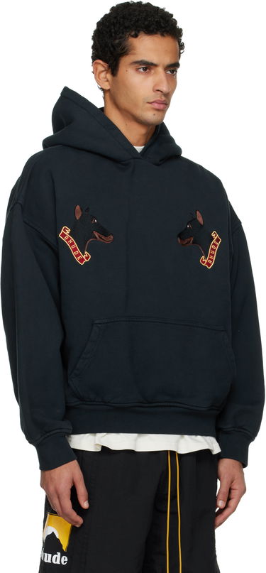 Mikina Rhude London Hound Hoodie Navy | RHPF25HO04012, 1