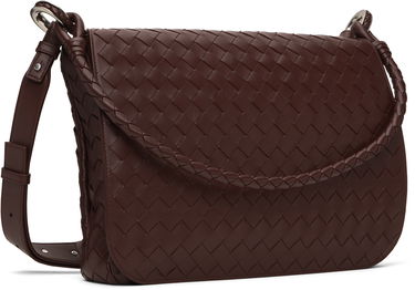 Taška cez rameno Bottega Veneta Bottega Veneta Swing Messenger Bag Hnedá | 795074V2HL12130, 1