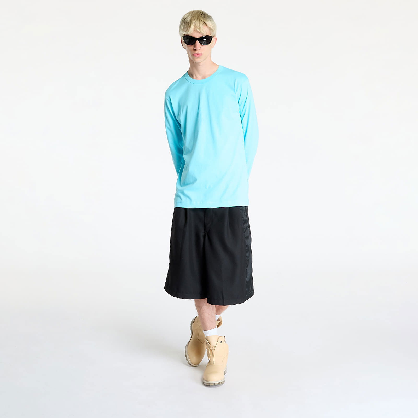 SHIRT Knit T-Shirt Blue