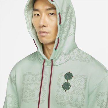 Mikina Nike CLOT x Fleece Hoodie Zelené | DO0007-394, 0