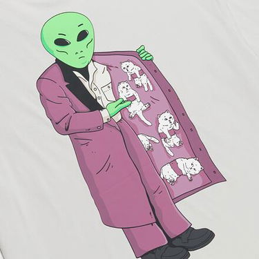 Tričko RIPNDIP Rip N Dip For Sale Pocket T-Shirt Size M Šedá | RNDSPR25142, 4