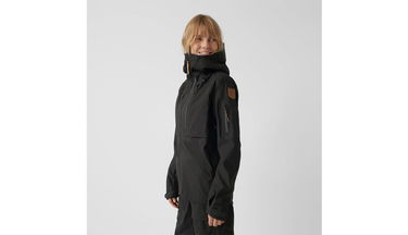 Vetrovka FJÄLLRÄVEN Keb Eco-Shell Jacket Čierna | F89600-550, 7