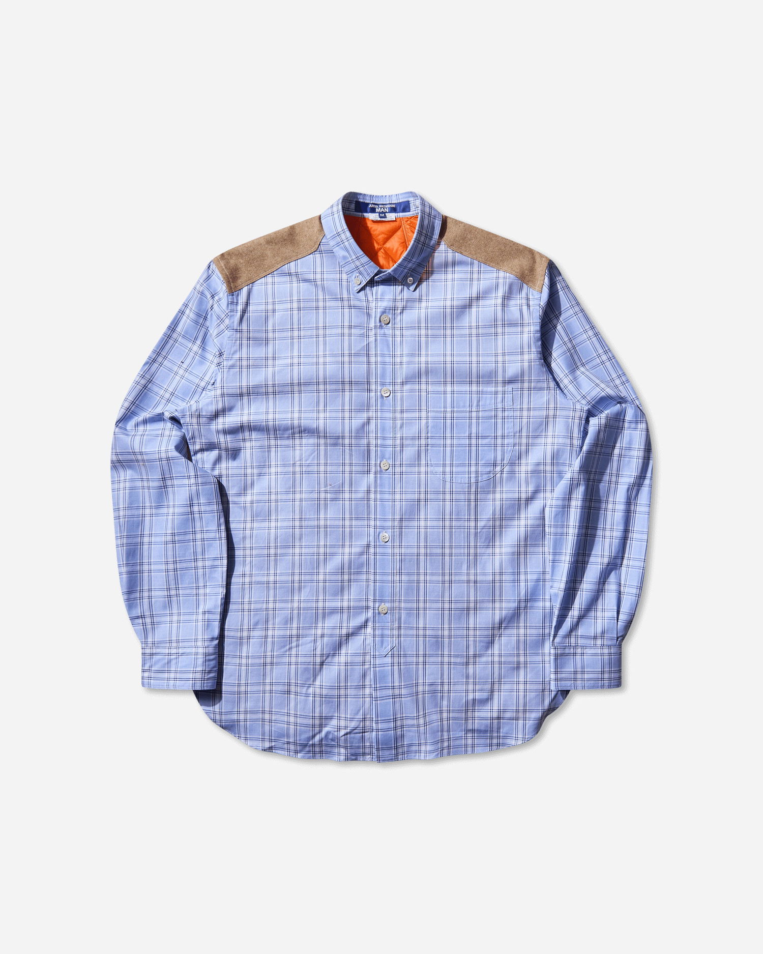 Košeľa Junya Watanabe Quilted Shirt Oranžová | WP-B012-W25 1, 1