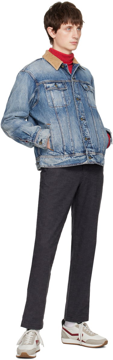 Bunda rag & bone rag & bone Eli Trucker Denim Jacket Modrá | MED22H1424B4DA, 3