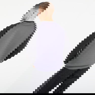 Mikina adidas Performance Colorblock Crewneck Sweatshirt with Stripes Šedá | KE2133, 2