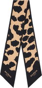 Leopard Print Silk Bandana