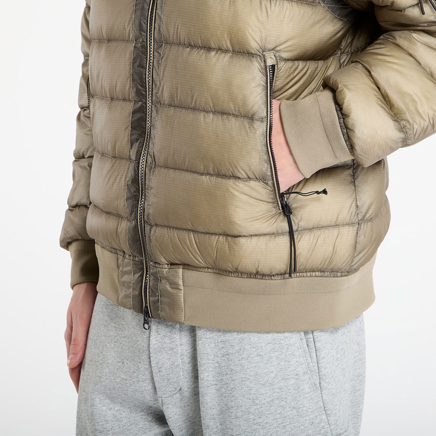 Bomber bunda C.P. Company D.D. Shell Bomber Down Jacket Béžová | 19CMOW001A110416A-356, 1