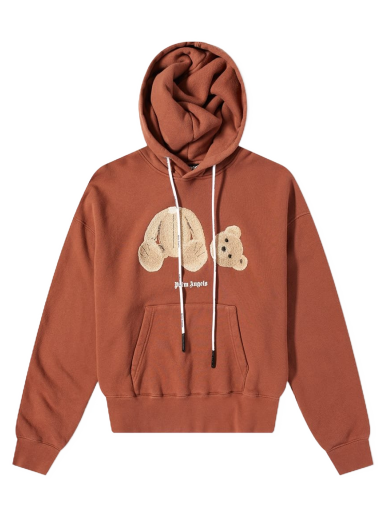 Mikina Palm Angels Kill The Bear Popover Hoody Hnedá | PMBB058S22FLE0146460