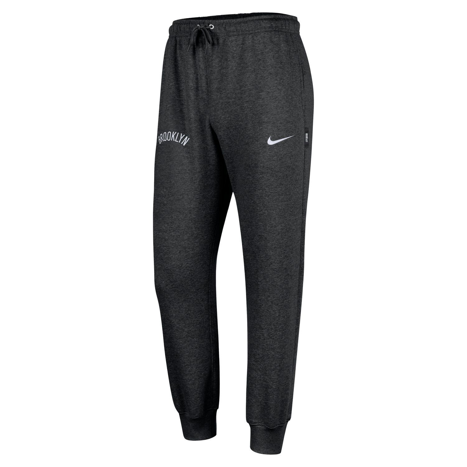 Tepláky Nike NBA Club Brooklyn Nets City Edition Fleece Jogger Šedá | HQ5468-010, 0