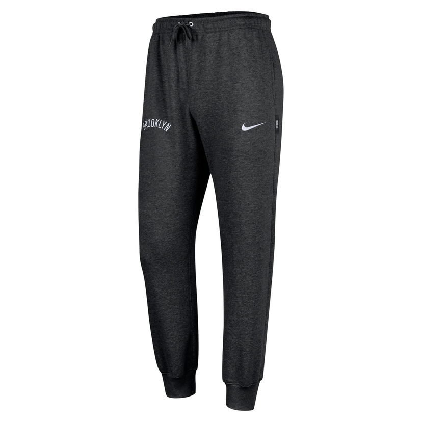 Tepláky Nike NBA Club Brooklyn Nets City Edition Fleece Jogger Šedá | HQ5468-010