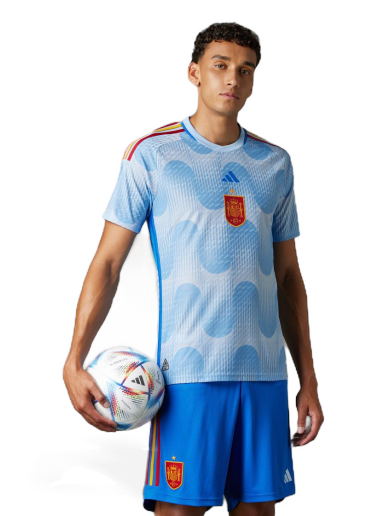 Dres adidas Originals Spain 22 Authentic Away Jersey Modrá | HE2024