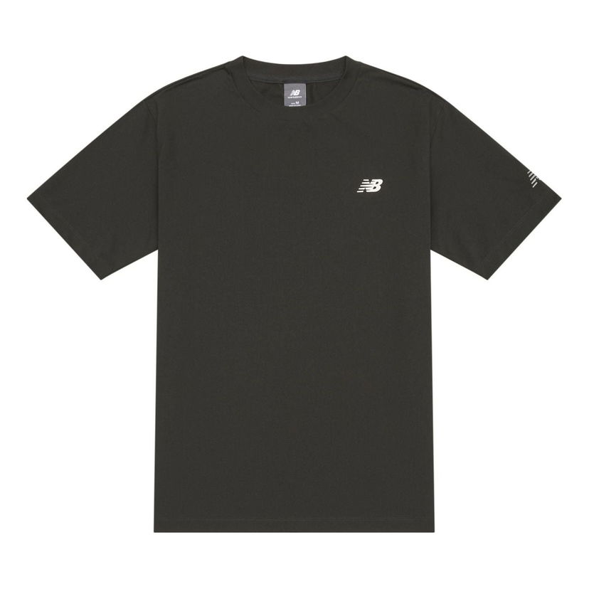 Tričko New Balance HyperSports Logo T-Shirt Čierna | NEE25111-CHL