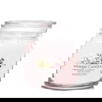 Signature Medium Jar Pink Cherry & Vanilla Natural & Synthetic Fragrance 2 Wicks 368g