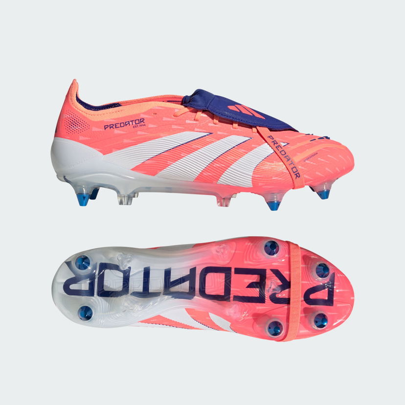Tenisky a topánky adidas Performance Predator Elite Soft Ground Fold-over Tongue Cleats Rôznofarebný | JI1088