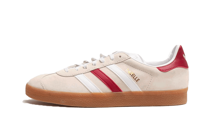 Tenisky a topánky adidas Originals Gazelle Aluminum Collegiate Burgundy Béžová | IG0672