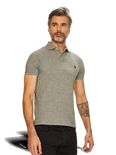 Polo tričko Polo by Ralph Lauren Slim Fit Polo Šedá | 710548797011