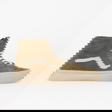 Tenisky a topánky Vans SK8-Hi Tapered Pig Suede Zelené | VN000DCFEMF1, 2