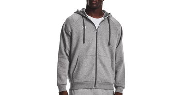 Mikina Under Armour Rival Fleece FZ Šedá | 1379767-025, 1