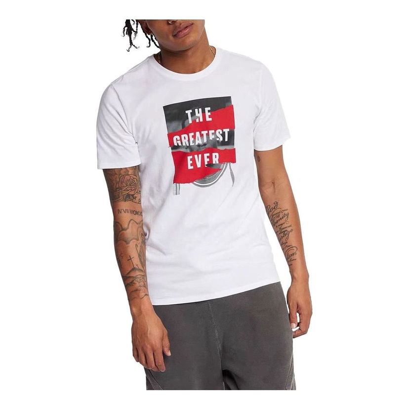 Tričko Jordan Sportswear Heritage Graphic T-Shirt Biela | AH6319-100
