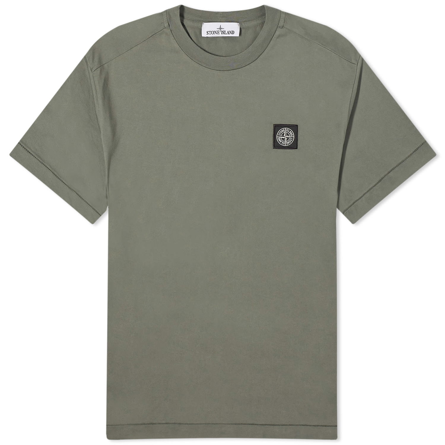 Tričko Stone Island Patch T-Shirt Zelené | 801524113-V0059, 0
