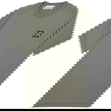 Tričko Stone Island Patch T-Shirt Zelené | 801524113-V0059, 0