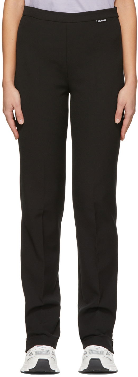 Nohavice AXEL ARIGATO Polyester Straight Fit Trousers Čierna | A0431001, 0