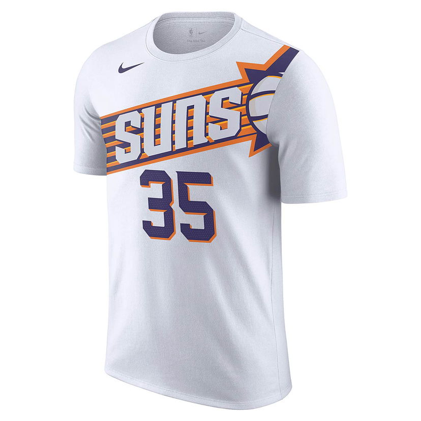 Tričko Nike NBA PHOENIX SUNS ASOSSIATION N&N T-SHIRT KEVIN DURANT, WHITE/(DURANT KEVIN) Biela | FD9807-101