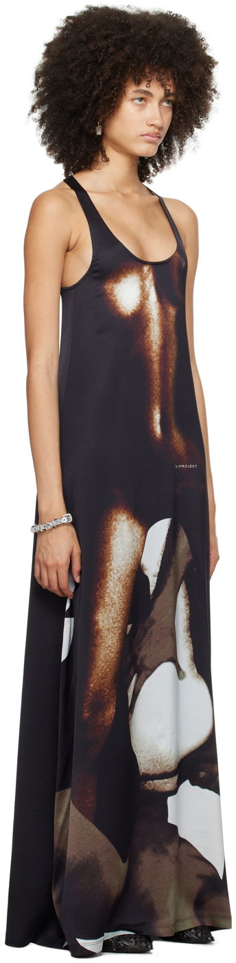 Šaty Y/PROJECT Y/Project Body Collage Maxi Dress Čierna | WTSDRESS75-S25, 1