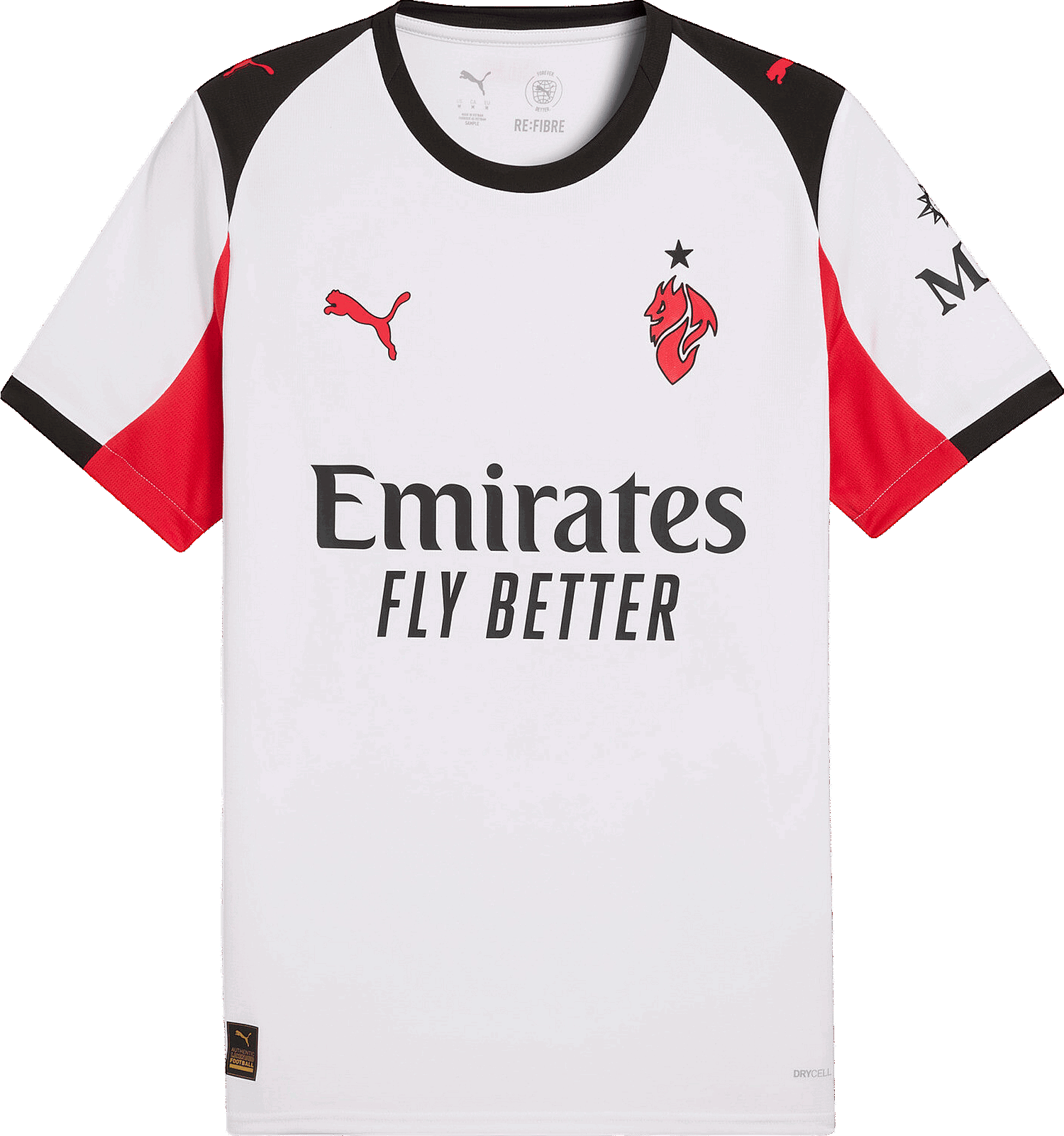 Dres Puma Puma ACM Away Replica Jersey 2025/26 Biela | 779971-02, 0
