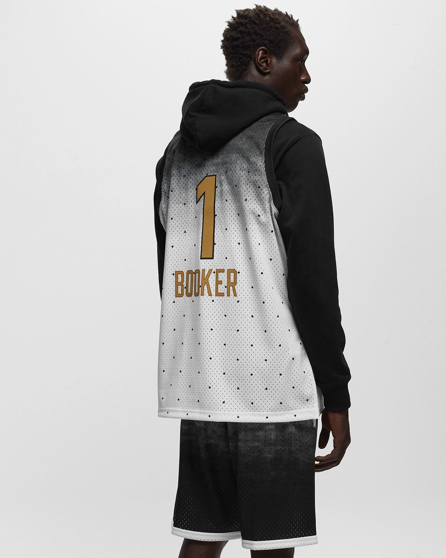 Dres Mitchell & Ness NBA SWINGMAN JERSEY ALL-STAR USA 2016-17 DEVIN BOOKER #1 Biela | SMJY6128-ASG16DBOWHBK, 1