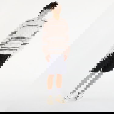 Polo tričko adidas Originals Wales Bonner Long-Sleeve Striped Polo Shirt Ružová | KB2298, 3