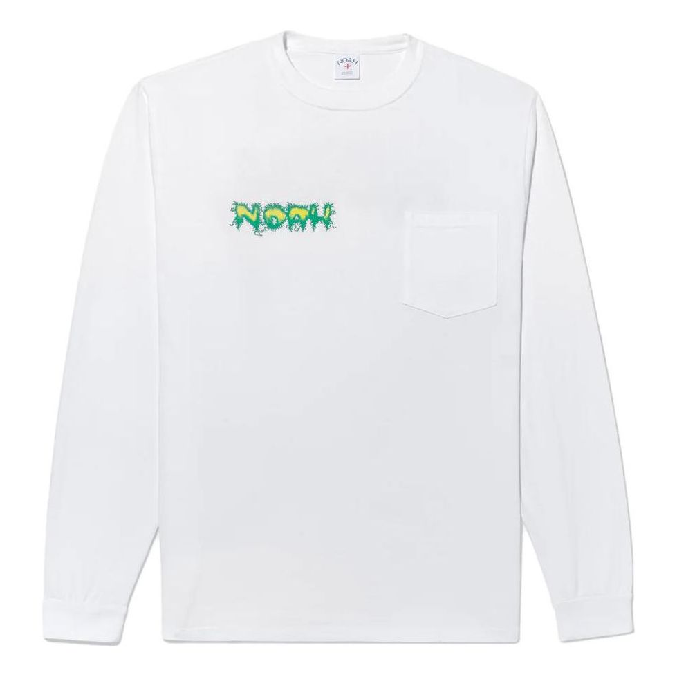 Tričko Noah Noah Shock Graphic Long Sleeve T-Shirt Biela | PTO022SS23WHT, 0