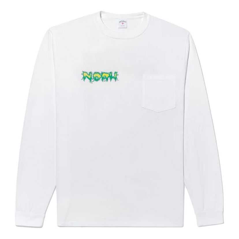 Tričko Noah Noah Shock Graphic Long Sleeve T-Shirt Biela | PTO022SS23WHT