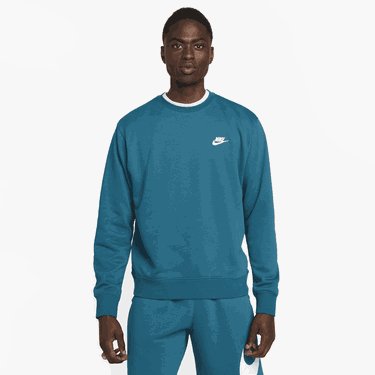Mikina Nike Sportswear Club Tyrkysová | BV2666-381, 0