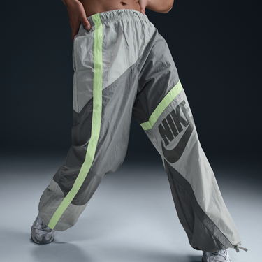 Tepláky Nike Nike Sportswear Mid-Rise Loose Woven Pants Šedá | HJ4178-084, 2
