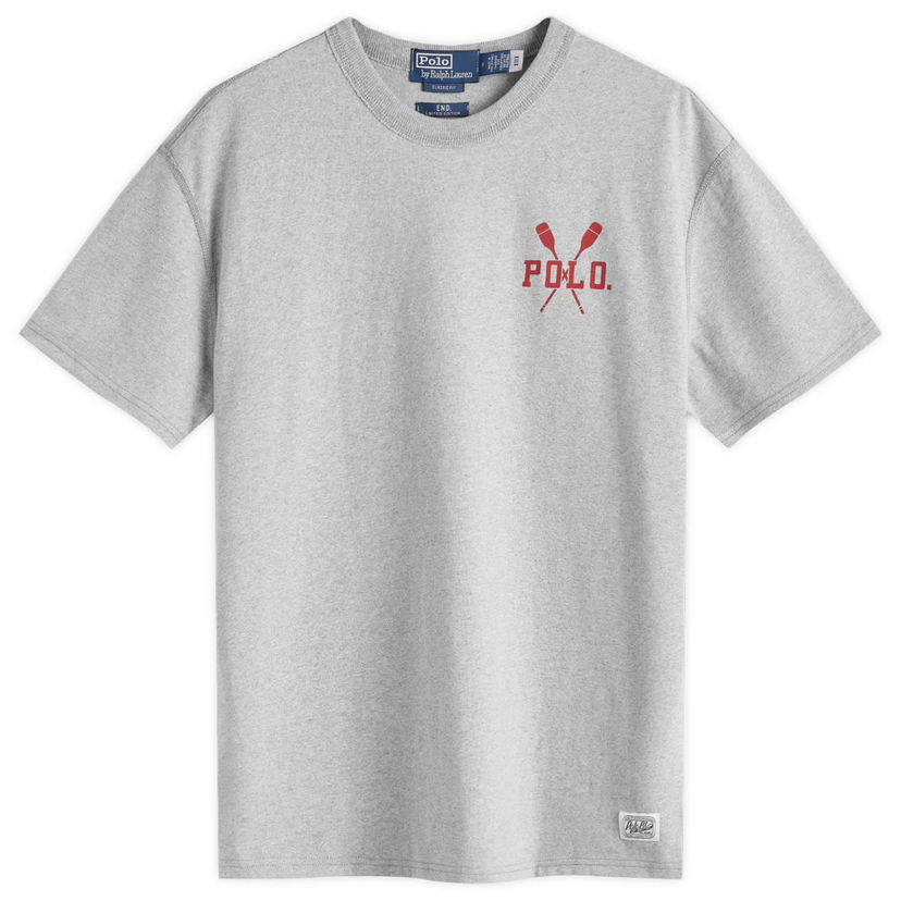 Tričko Polo by Ralph Lauren END. x Sporting Goods T-Shirt Šedá | 710945120001