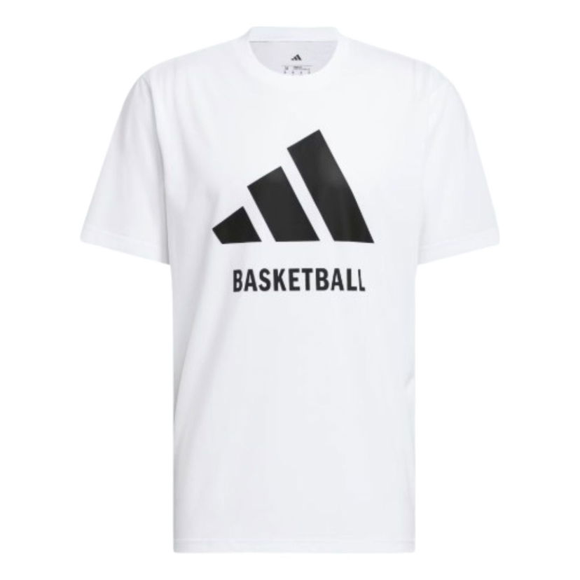 Tričko adidas Originals Basketball T-Shirt Biela | JI7099