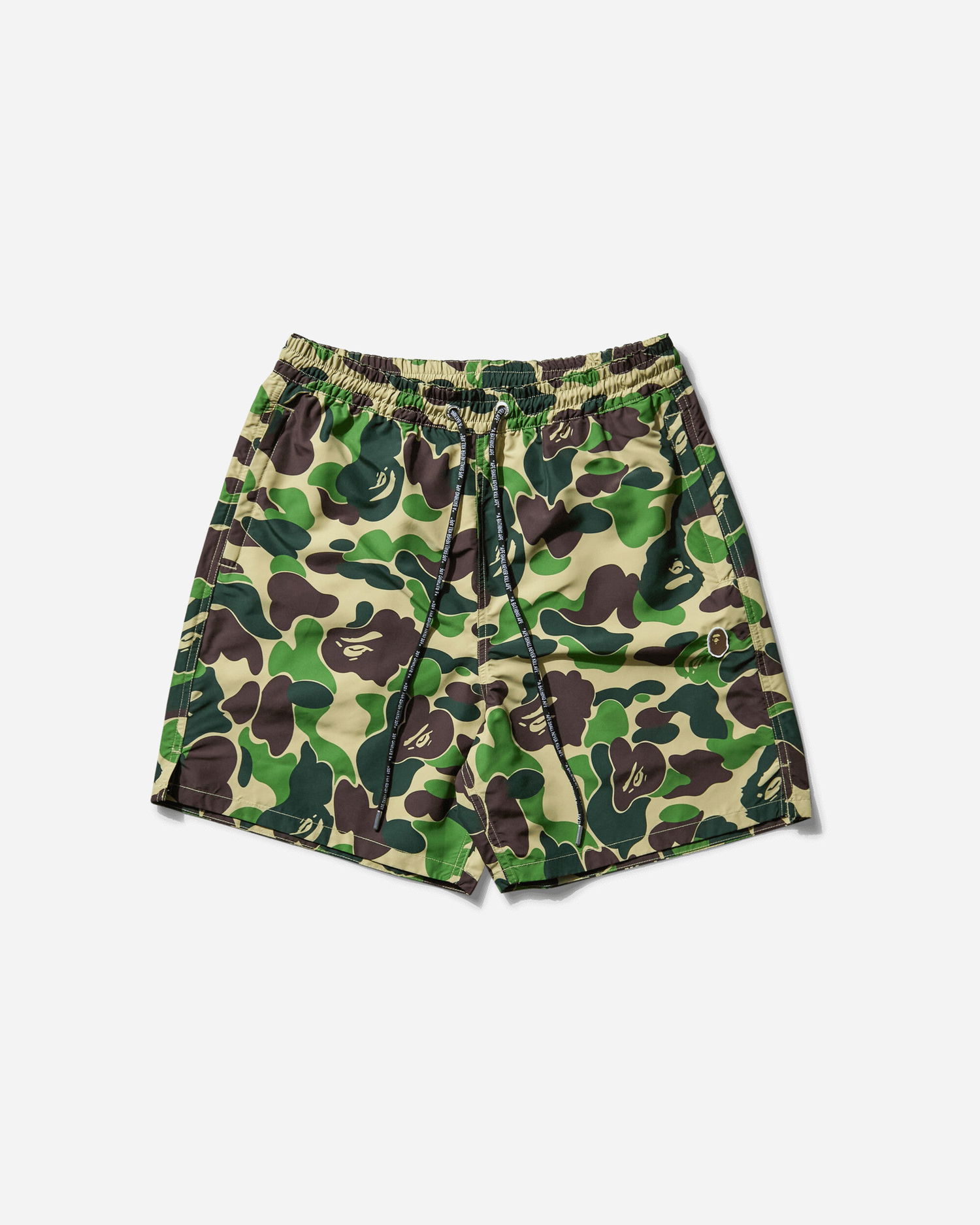 Plavky BAPE ABC Camo One Point Water Shorts Zelené | 1L30153309 GREEN, 1