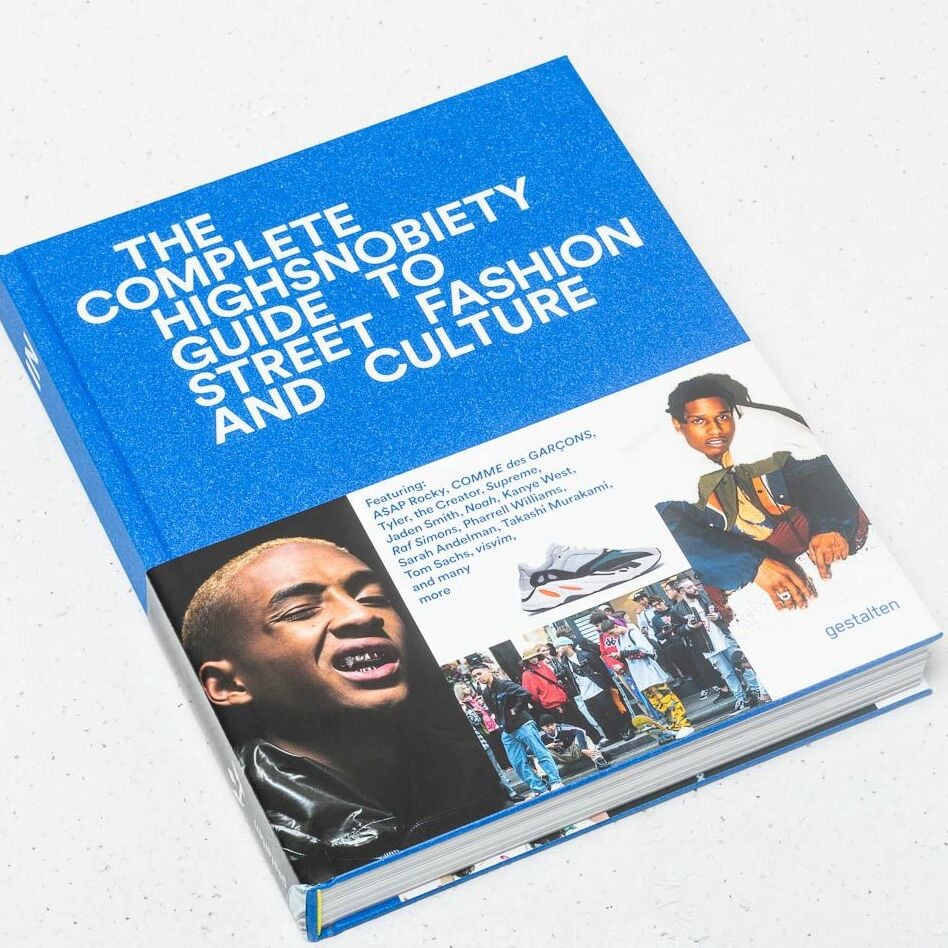 Kniha a časopis gestalten Highsnobiety Guide to Street Fashion and Culture Modrá | HIGH snobiety-001, 0